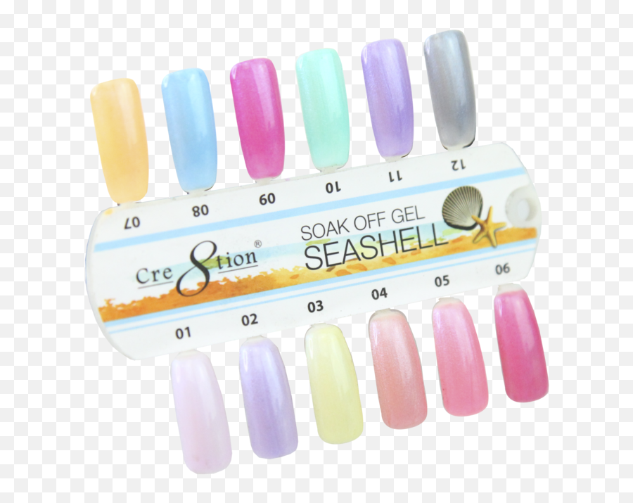 Seashell Gel U2014 Cre8tion Products - Nail Polish Png,Nails Png