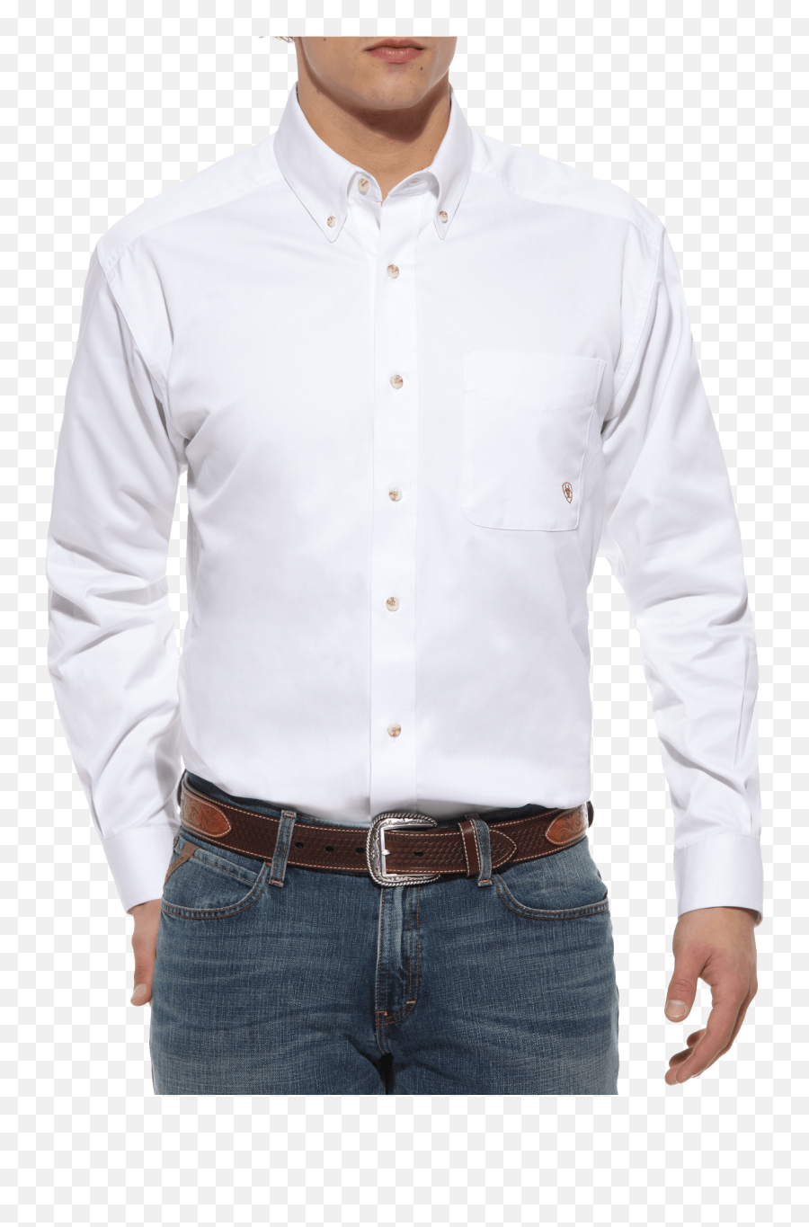 Download White Button Up Shirt - Man Png,White Button Png