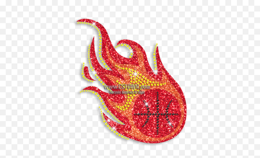 Rhinestone Png And Vectors For Free - Cool Basketball With Fire,Rhinestone Png