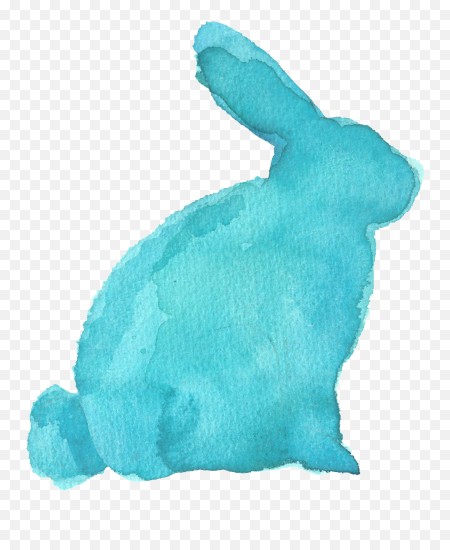 Download Water Blue Rabbit Transparent - Domestic Rabbit Png,Rabbit Transparent