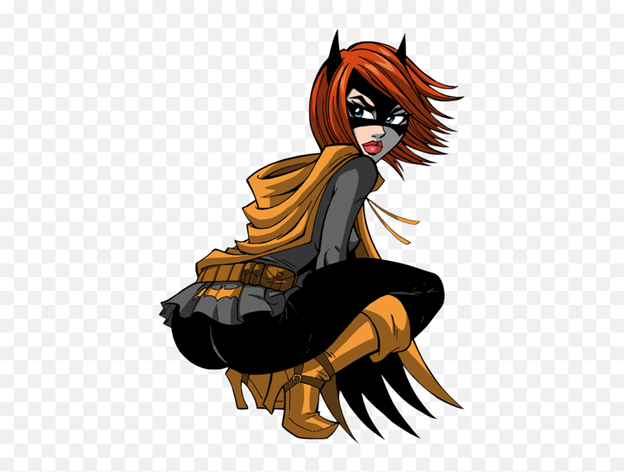 Batgirl Psd Official Psds - Cartoon Png,Batgirl Transparent