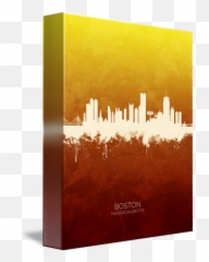 Boston Massachusetts Skyline - png