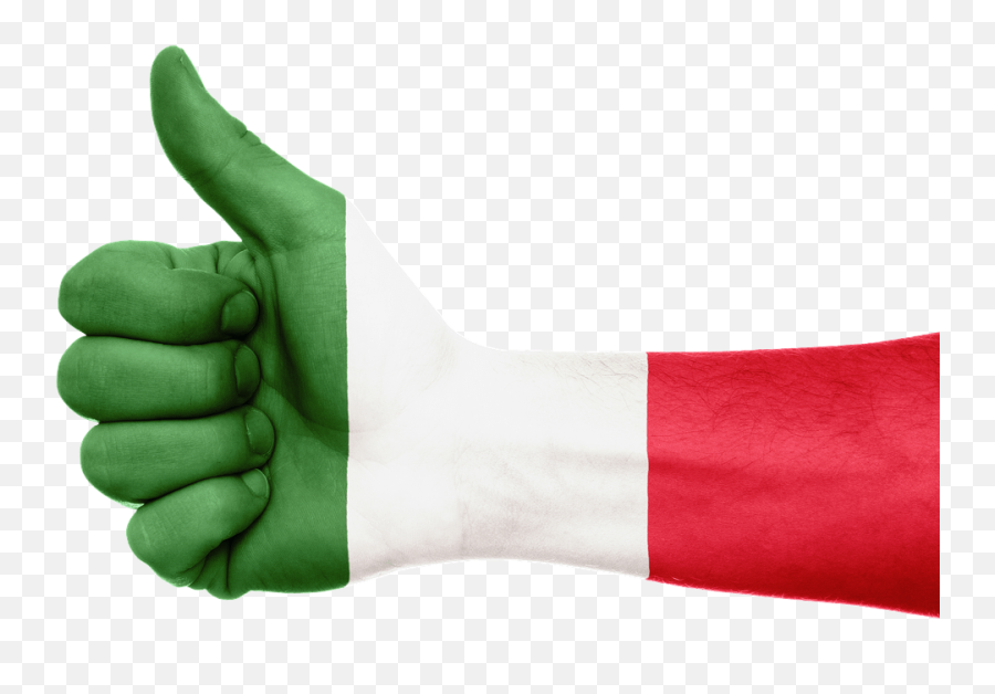 Italian Hand Png Picture - Italian Flag Thumbs Up,Italian Hand Png