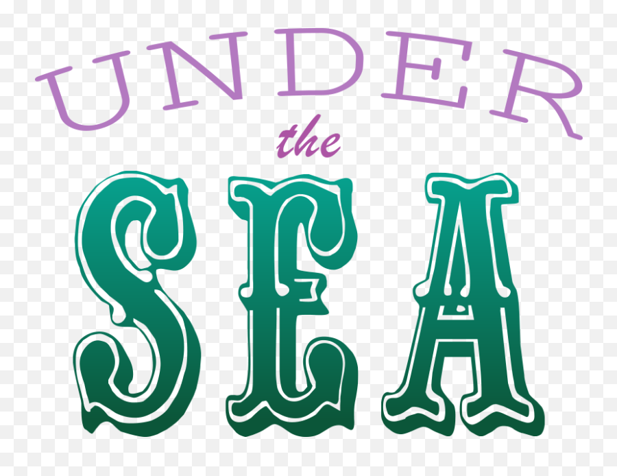 Under The Sea Text Png Image - Under The Sea Text Png,Under The Sea Png