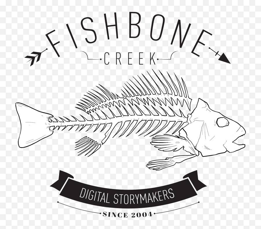 Fish Bone Drawing - Fish Bone Logo Png,Fish Logo