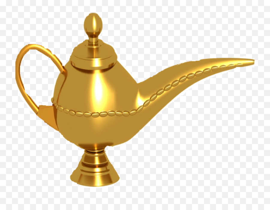Genie Lamp Png Gif Transparent - Aladdin Magic Lamp Transparent,Genie Lamp Png