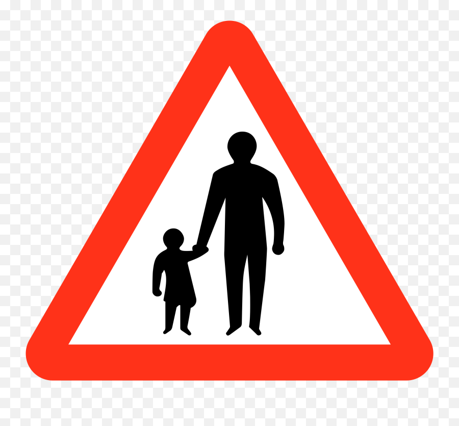 Download Road Signs For Pedestrians Hd - Old Age Png,Road Sign Png