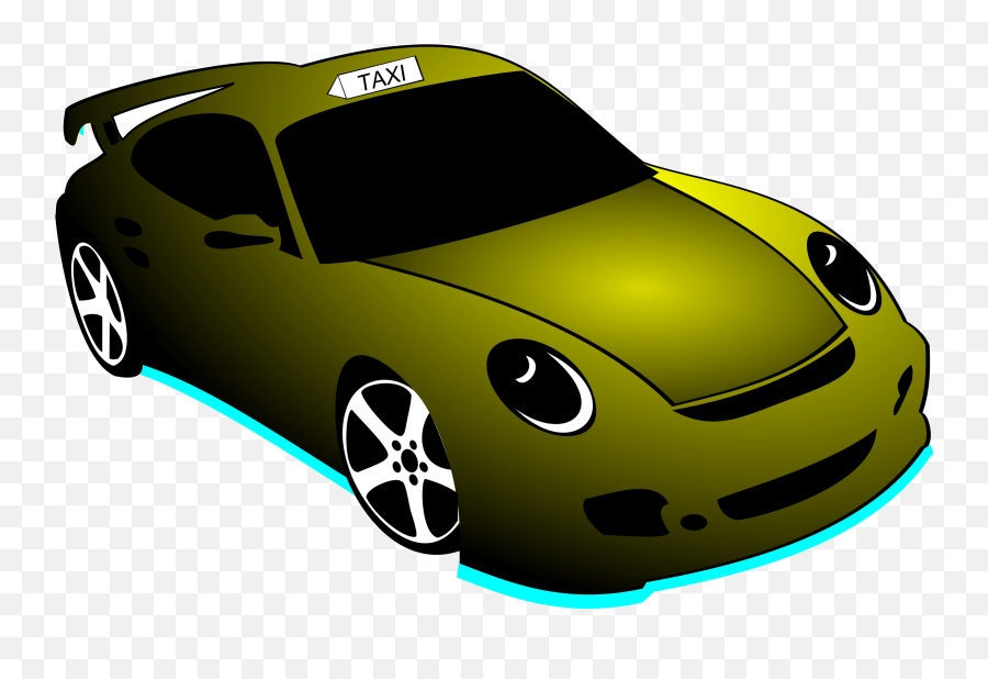 Taxi Cab Png - Neon Car Png,Carros Png