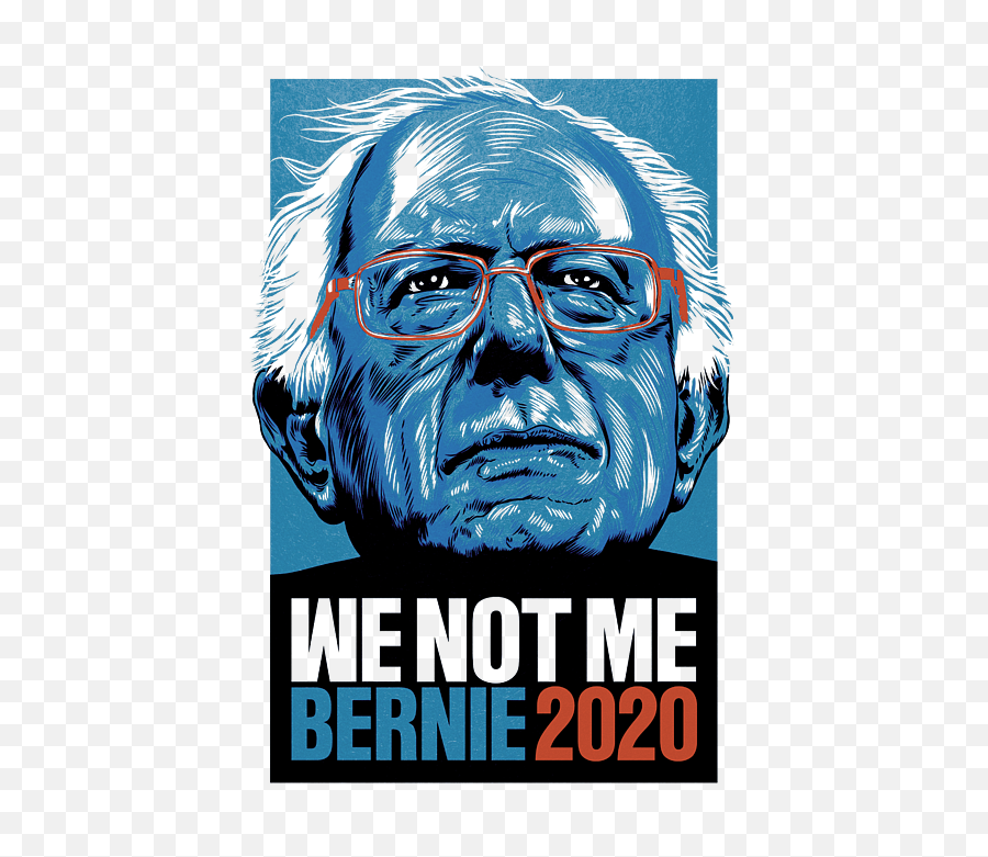 Bernie Sanders Prsident 2020 Shower Curtain - Bernie Sanders Campaign Posters Png,Bernie Sanders Transparent Background
