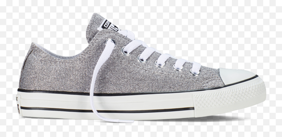 Download Chuck Taylor All Star Sparkle Knit Silverwhite - 147128c Converse Png,Star Sparkle Png