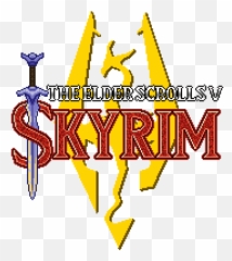 Download Skyrim Logo - The Elder Scrolls V PNG Image Graphic Design