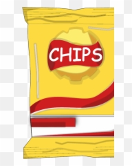 Bag Of Chips Svg Vector Clip Art - Svg Clipart Potato Chip Chips Emoji Png,Bag Of Chips Png
