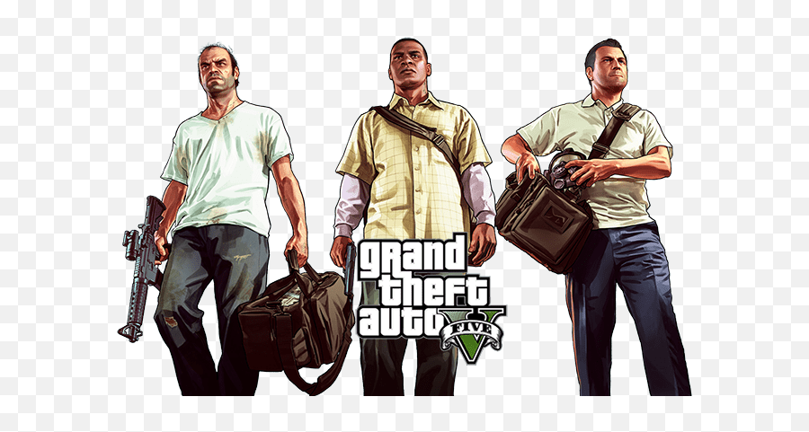 Gta 5 - Grand Theft Auto V Download Pc Gta V Characters Png,Grand Theft Auto 5 Logo