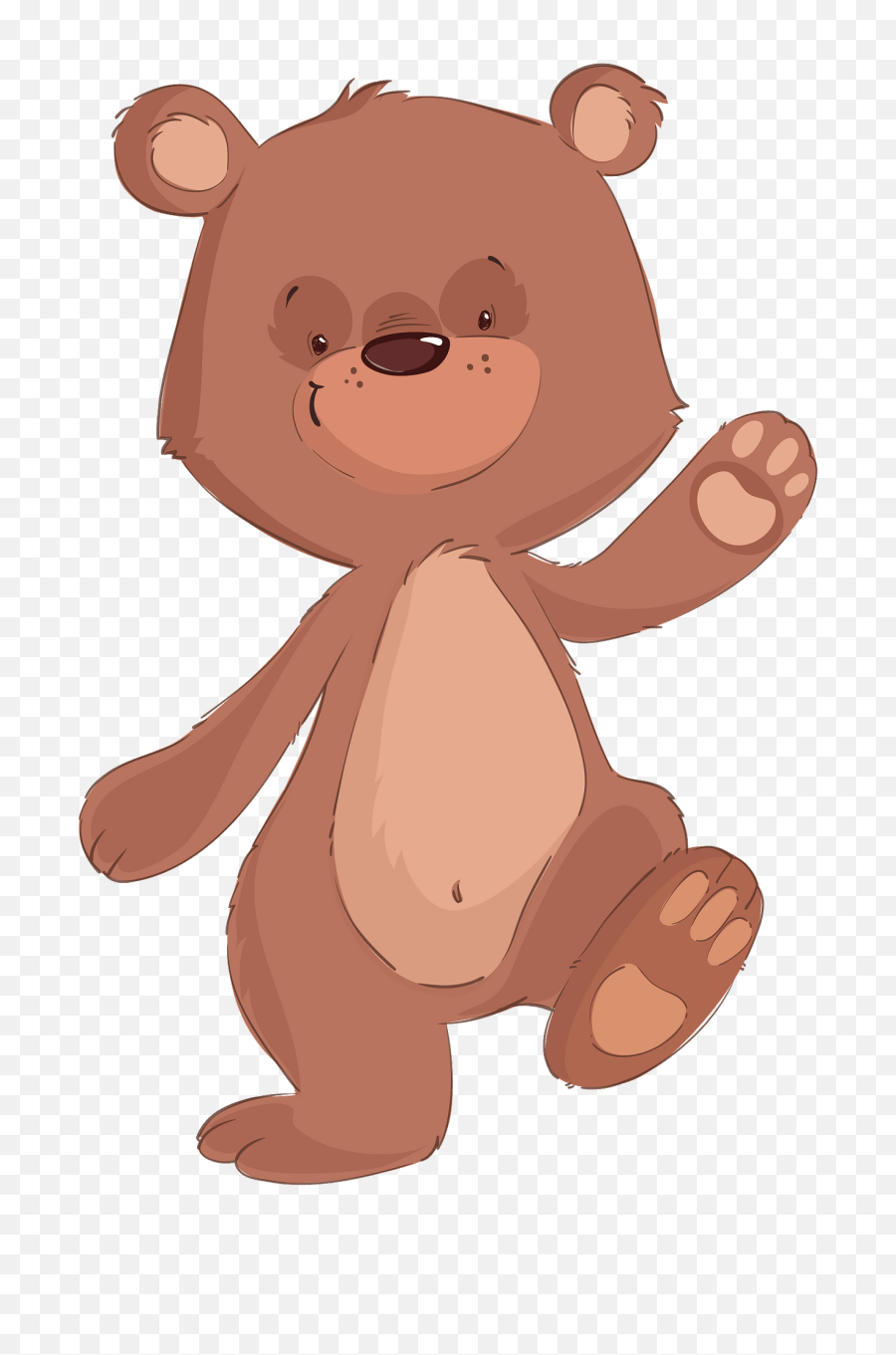 Cartoon Brown Bear Clipart Free Download Transparent Png - Clipart Oso,Bear Clipart Png