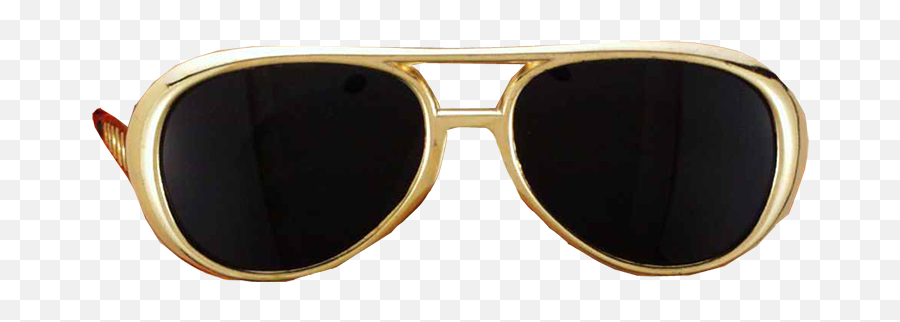 Gold Elvis Glasses - Everyday Carry Png,Aviator Glasses Png