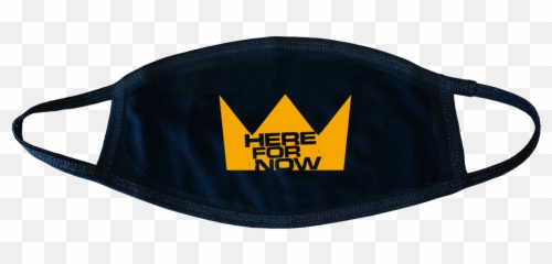 Gold Crown Face Cover - Yungeen Ace Mask png