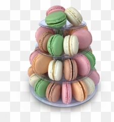 Macaron Stand - Macaroon Full Size Png Download Seekpng Bake Sale,Macaron Png