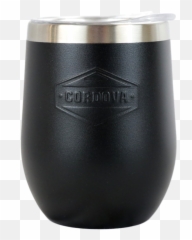 12oz Powder Coated Wine Goblet Black - Portable Png,Goblet Png