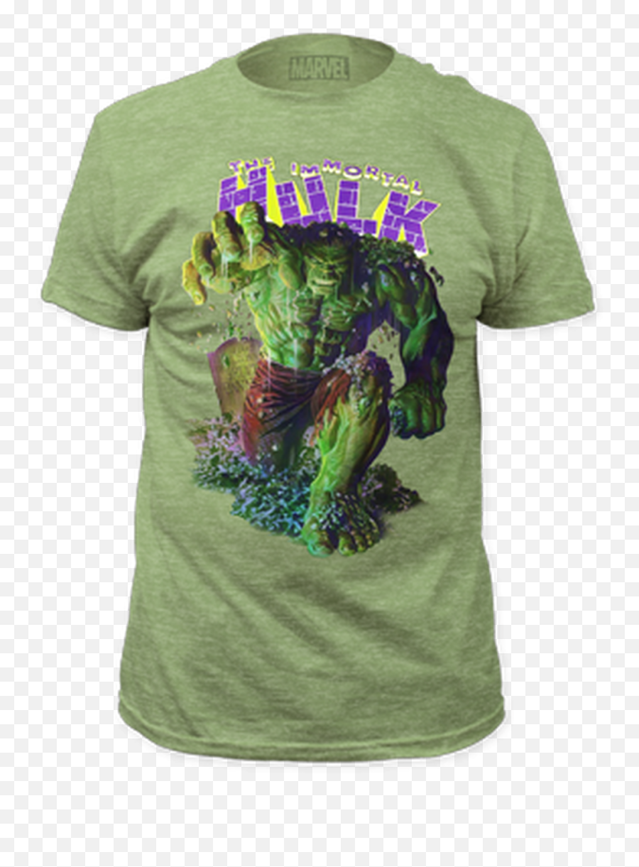Incredible Hulk Immortal Adult Unisex T - Shirt Disney Jungle Book T Shirt Png,Incredible Hulk Png