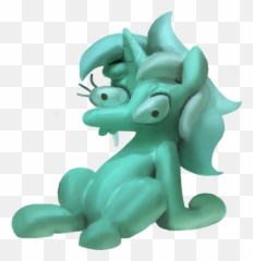 44 - Safe Artistrhorse Drool Female Lyra Pony Solo Dragon Png,Drool Png