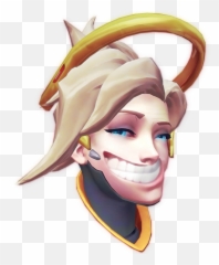 Download Mercy Face Png Jpg Royalty - Mercy Overwatch Meme Face,Mercy Overwatch Png