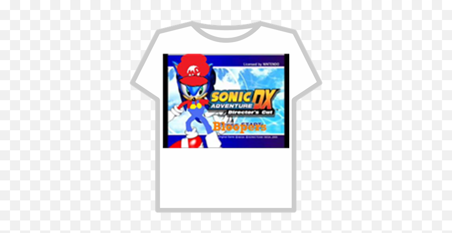 Sonic Adventure Dx Bloopers Logo - Roblox Louis Vuitton T Shirt Roblox Png,Sonic Adventure Logo