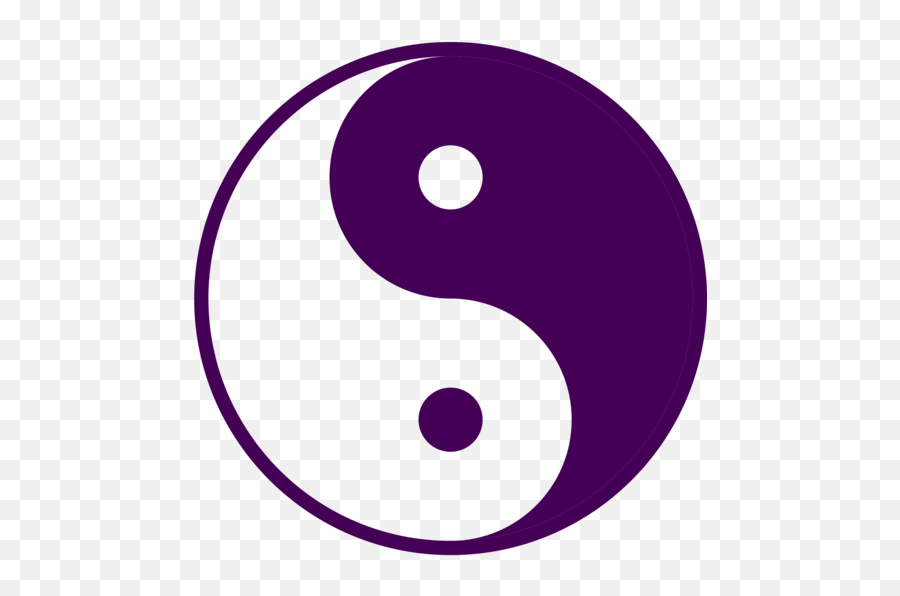 Area Purple Text Png Clipart - Dot,Yin Yang Symbol Png