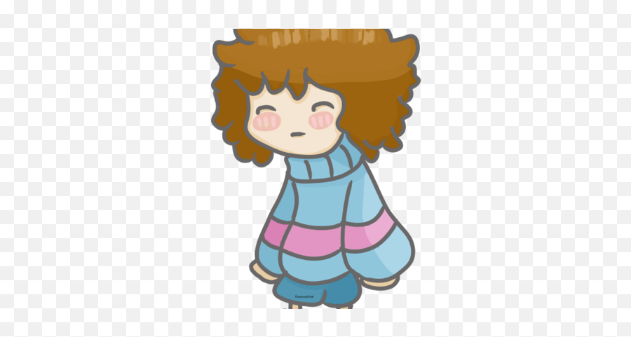 Frisk - Curly Png,Frisk Transparent