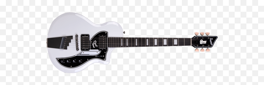 Supro David Bowie 1961 Dual Tone Reissue Unveiled The - Schecter Omen S Ii Png,David Bowie Transparent