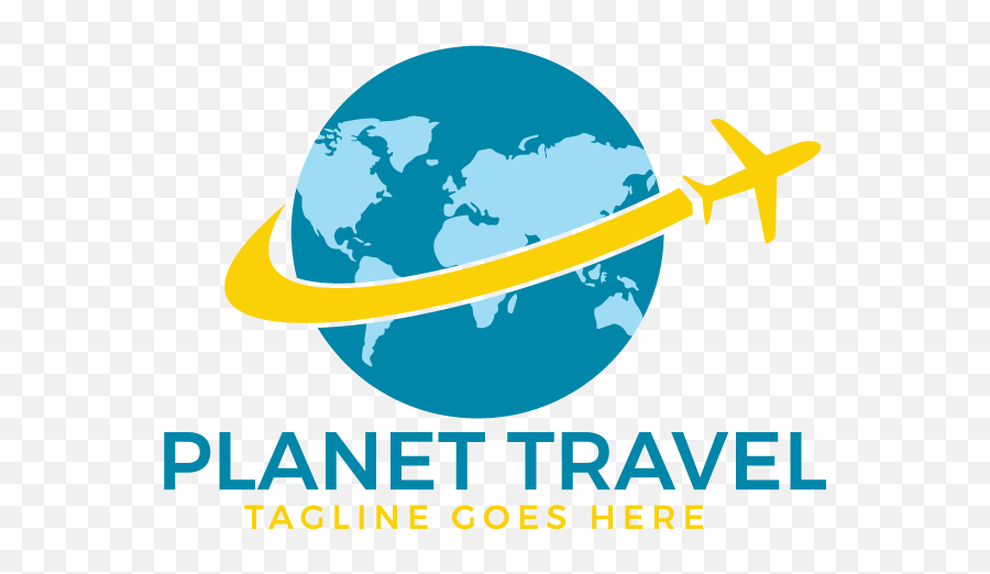 Planet Travel Logo Design - Planet Travel Png,Travel Agency Logo