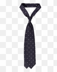 Drakeu0027s - Navy White Dots Silk Wool Tie Baltzar Necktie Png,White Dots Png