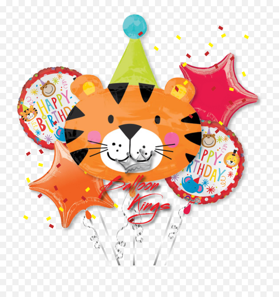 1280 X 4 0 - Tiger With A Party Hat Transparent Png,Party Hat Transparent