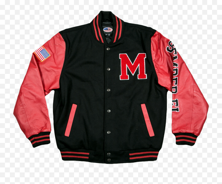 Jwm 23244 Marines Varsity Jacket With - Marine Corps Leather Jacket Varsity Png,Semper Fi Logo