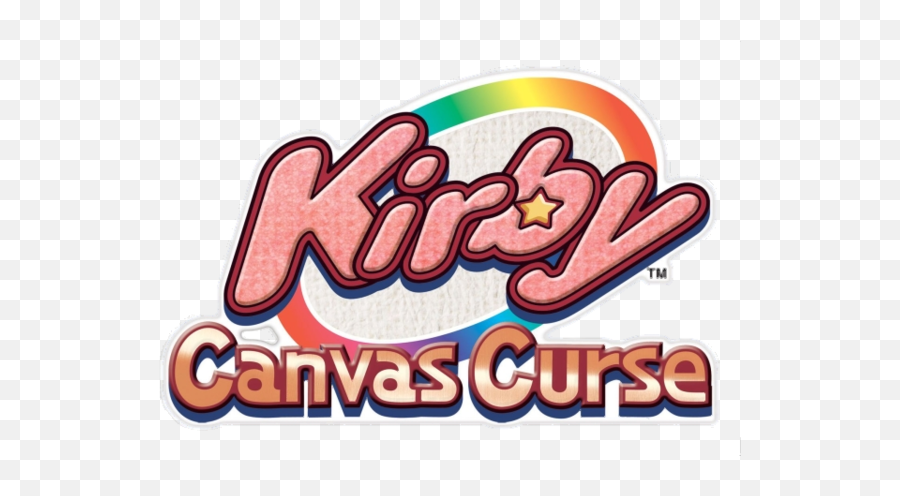 Kirby Canvas Curse Nintendo Ds - Kirby Canvas Curse Title Png,Kirby Logo Png