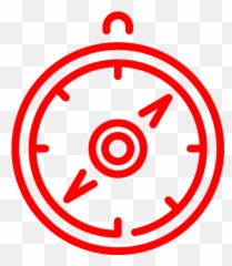 Red Compass 2 Icon - Seebrücke Kühlungsborn png