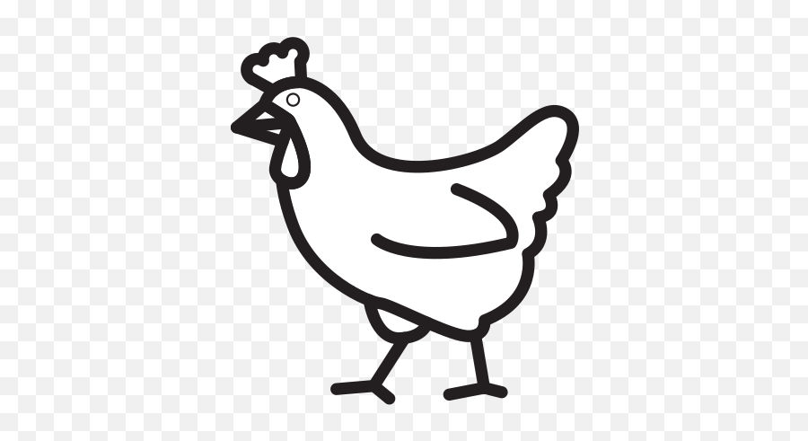 Chicken Free Icon Of Selman Icons - Huhn Icon Png,Chicken Icon Png