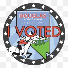 Nevada Voting Sticker Why Shouldn T Prisoners Be Voters The - Well Done Gold Medal png