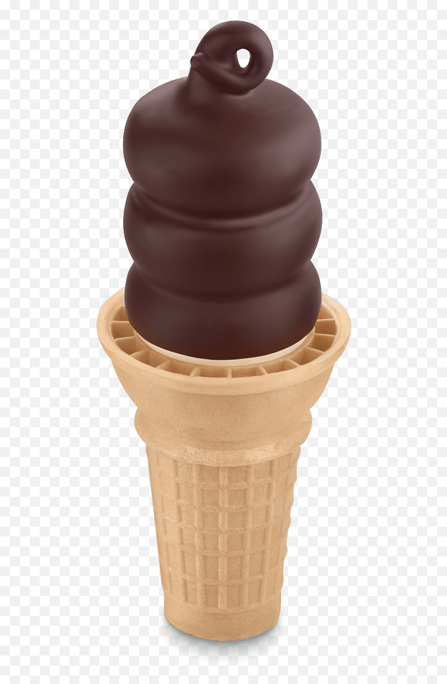 Chocolate Dipped Cone Dairy Queen Menu - Solid Png,Soft Serve Icon