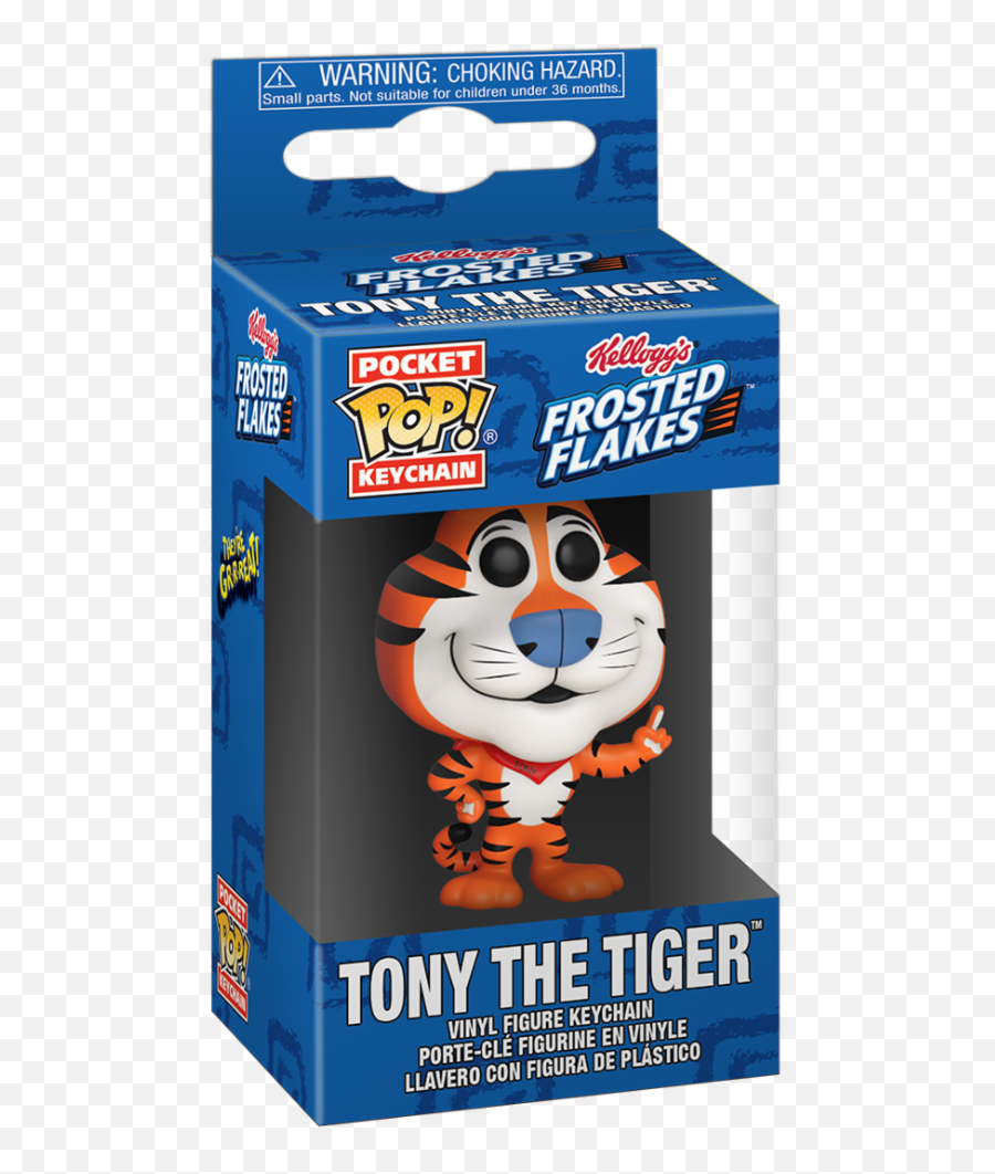 Pop Icons Keychain Tony The Tiger - Tony The Tiger Ad Icon Pop Png,Porte Slider Icon