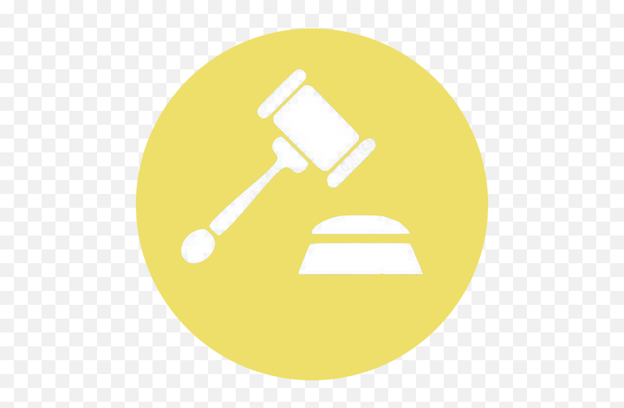 Legal Yellow Icon - Siunc Mallet Png,Legal Icon Png