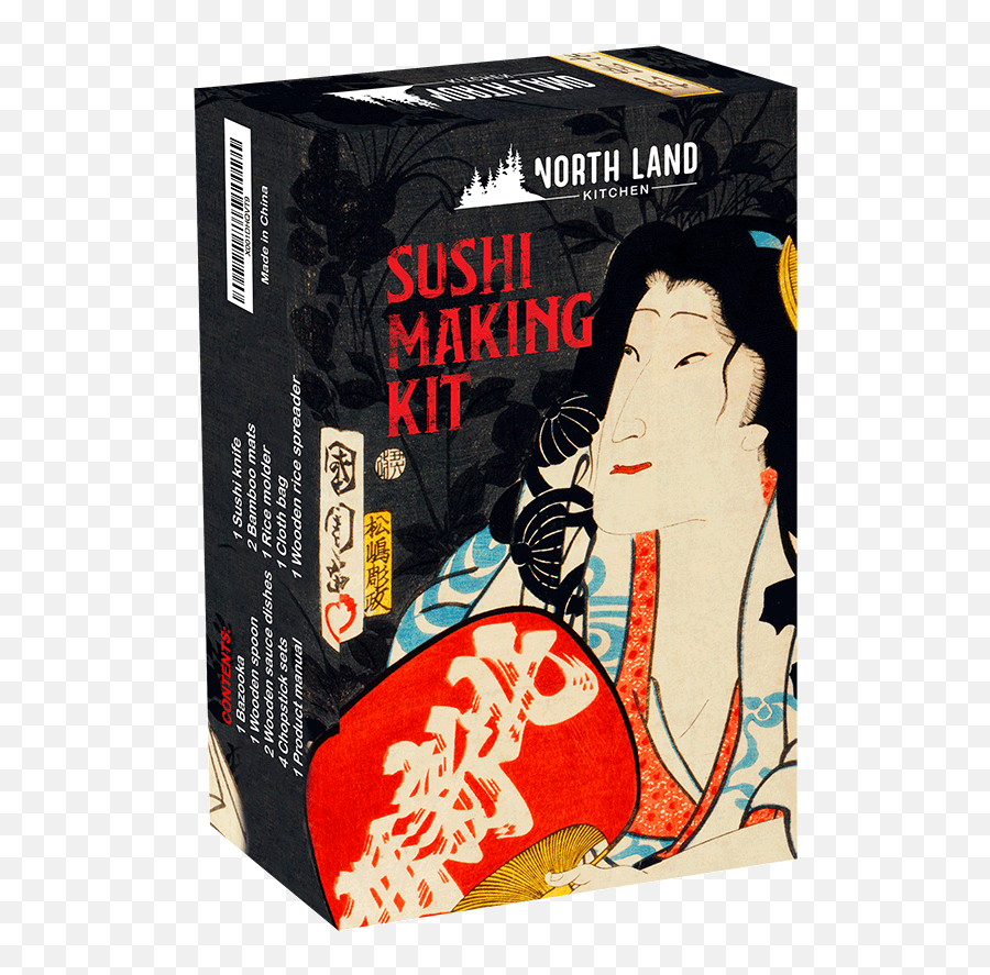 Sushi Making Kit Wwwnorthlandproductcom Indonesia - Sushi Maker Packaging Png,Bazooka Icon