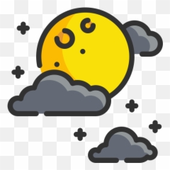 Moon Free Vector Icons Designed By Wanicon - Dot Png,Sun Moon Icon