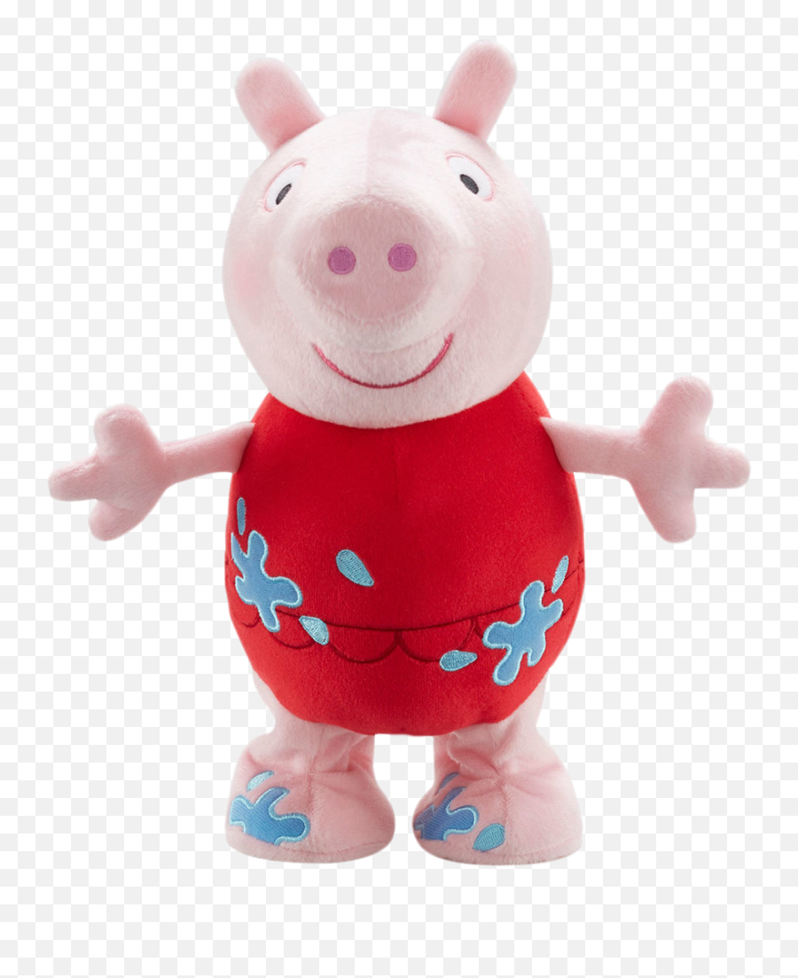 Peppa Pig Holiday Jumping Talking 10u201d Plush By - Peppa Pig Jumping Png,Peppa Pig Png