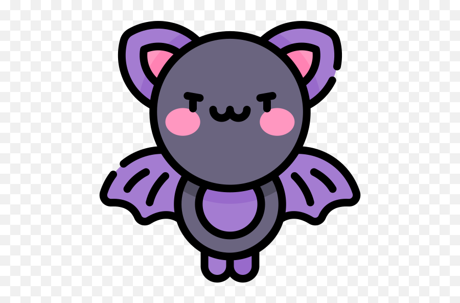 Bat - Free Animals Icons Murciélagos Kawaii Png,Cute Bat Icon