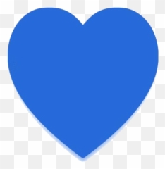 Heart Icon Png Hd Images Stickers Vectors - Blue Shape Clipart