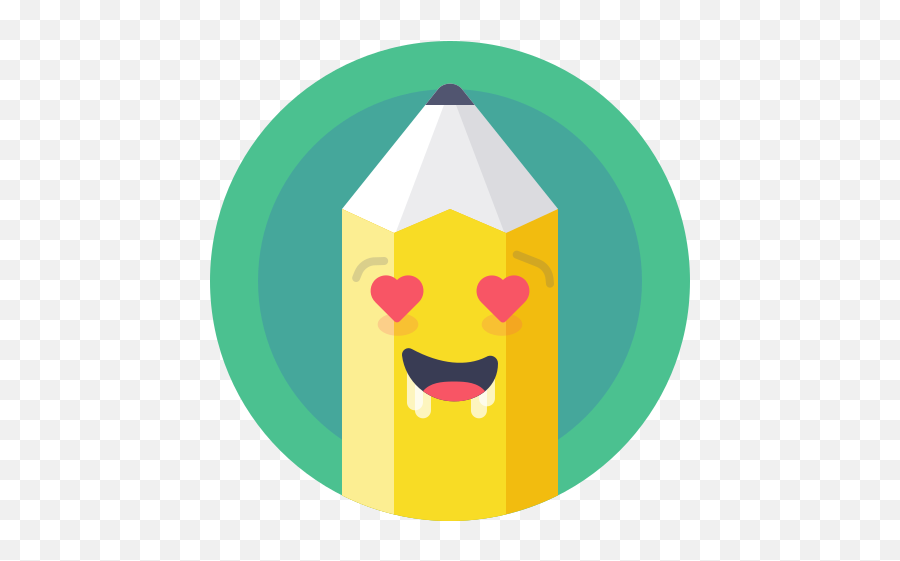 Addicted Draw Love Pencil Free Icon - Iconiconscom Happy Png,Breaking Pencil Icon