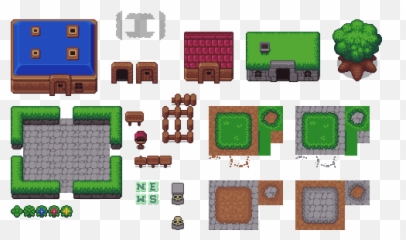 Orthographic Outdoor Tiles Opengameartorg - Language png