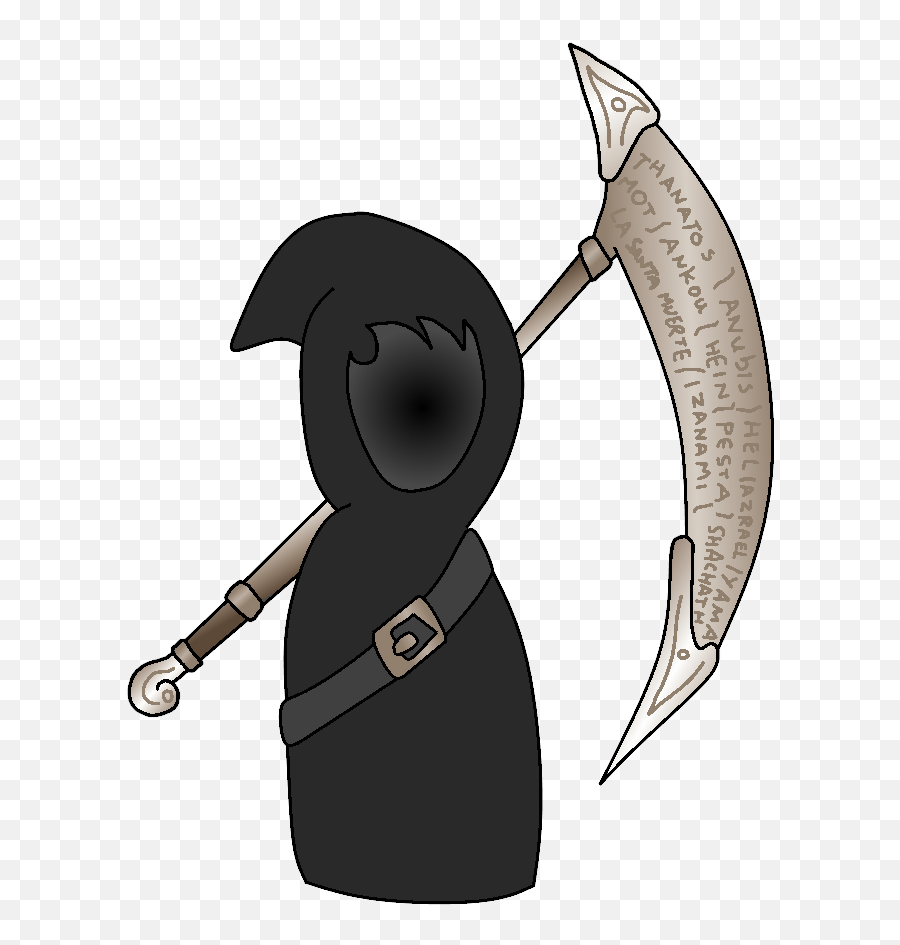 Download Grim Reaper - Swap Death Full Size Png Image Cartoon,Grim Reaper Transparent