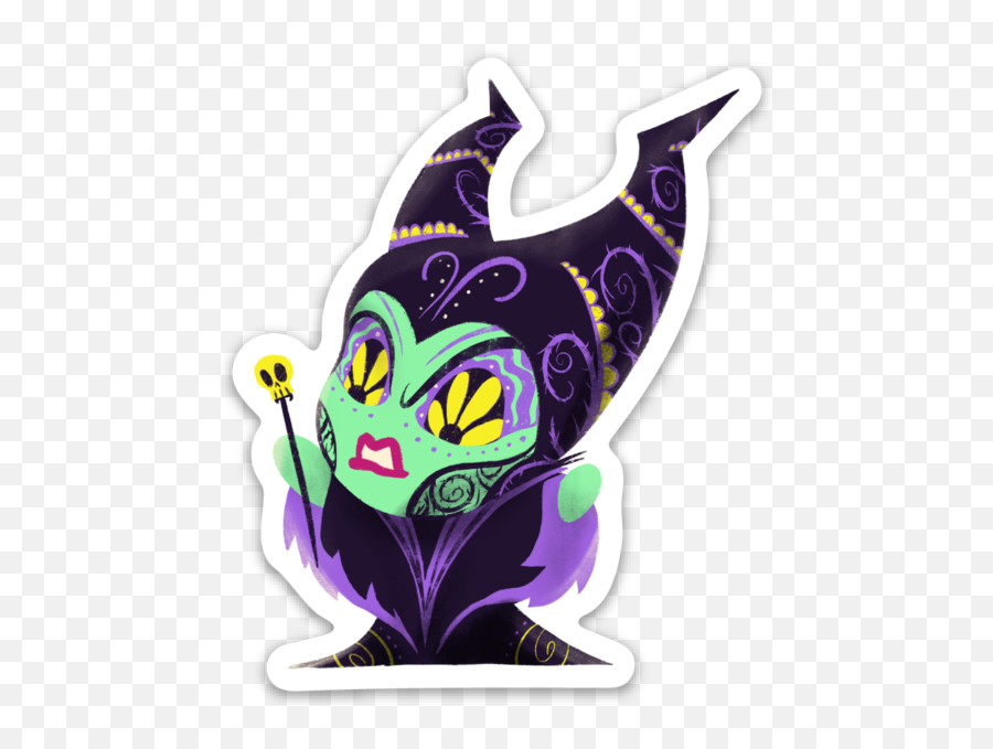 Maleficent - Sleeping Beauty Day Of The Dead 3 Clip Art Png,Maleficent Png