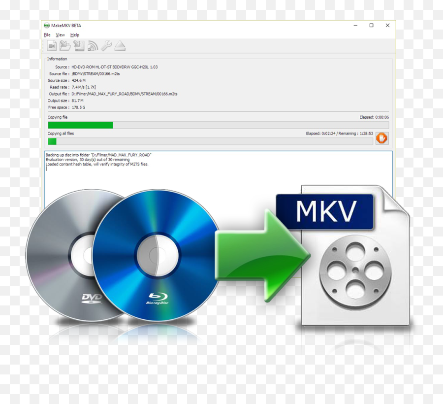 Makemkv Download - Make Mkv From Dvd Or Bluray Easily Mkv Format Png,How Do I Change Icon Size In Windows Xp